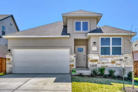 New construction Single-Family house 171 Capernaum Ct, Kyle, TX 78640 plan Jaya - image