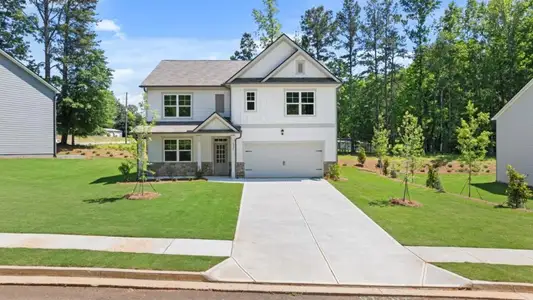 New construction Single-Family house 2632 Indigo Rd, Lithia Springs, GA 30122 plan Hayden - image