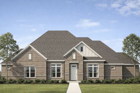 New construction Single-Family house 2210 La Escalero Ranch Rd, Waxahachie, TX 75165 plan The Cedarcrest - image
