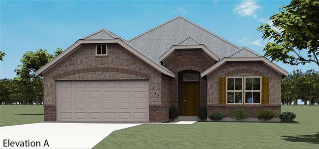 New construction Single-Family house 328 Saltmeadow, Red Oak, TX 75154 Pine II A- photo 0