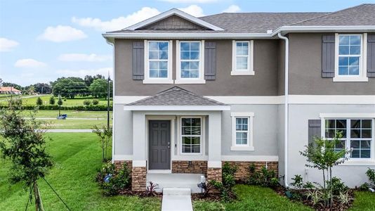 New construction Townhouse house 5975 Galloping Dr, Apopka, FL 32712 plan SANDHILL - image