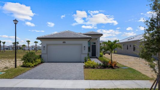 New construction Single-Family house 8065 Sw Andrea Wy, Port St. Lucie, FL 34987 plan Caroline - image