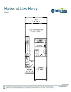 New construction Single-Family house 381 Wharf Wy, Winter Haven, FL 33881 plan Aruba - image