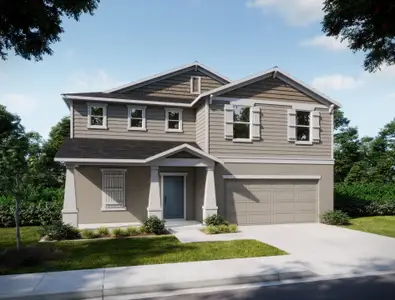 New construction Single-Family house 32 Enclave Ave, Palm Coast, FL 32164 plan Hillcrest - image
