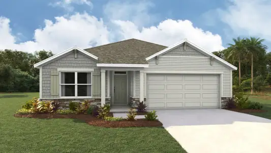 New construction Single-Family house 1149 Nw 138Th Dr, Newberry, FL 32669 plan Aria - image