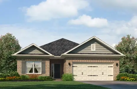 New construction Single-Family house 214 Glencliff Wy, Simpsonville, SC 29680 plan 1634 - image