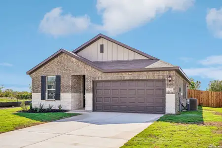 New construction Single-Family house 12732 Winding Butte, Schertz, TX 78154 plan Rio Grande (3010) - image