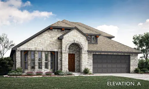 New construction Single-Family house 316 Aurora Hills Trl, Burleson, TX 76028 plan Hawthorne II - image
