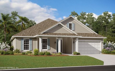 New construction Single-Family house 119 Holly Ridge Wy, St. Augustine, FL 32092 Fleming II- photo 0