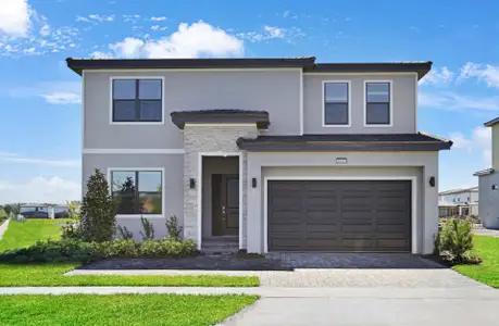 New construction Single-Family house 6001 High Seas Dr, Orlando, FL 32821 plan Lagoon II - image