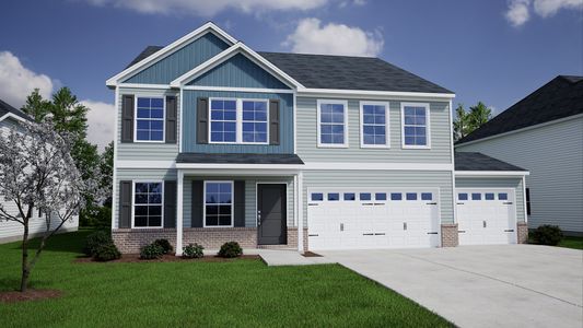 New construction Single-Family house 1107 Nazareth Rd, Lexington, SC 29073 plan Warren - image