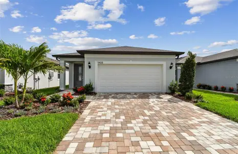 New construction Single-Family house 9408 Coastline Wy, Parrish, FL 34219 plan Hallmark - image