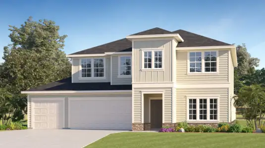 New construction Single-Family house 23 Suttons Bay Cswy, St. Augustine, FL 32092 plan Kingsley III - image