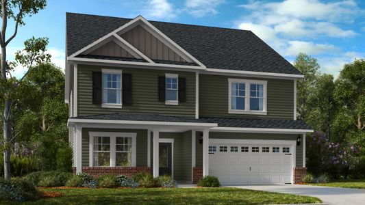 New construction Single-Family house 542 Claflin St, Sanford, NC 27330 plan Hamilton - image