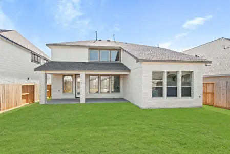 New construction Single-Family house 247 Coleto Trl, Bastrop, TX 78602 plan The Alden IX - image