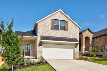 New construction Single-Family house 8010 Shining Flor Run, Lago Vista, TX 78645 plan Elm | Tessera - image