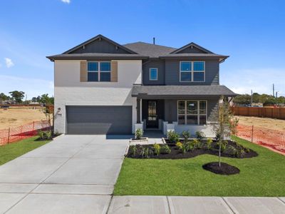 New construction Single-Family house 19218 Trinity Terrace Ln, Spring, TX 77379 plan Hemlock II Trinity Grove Country - image