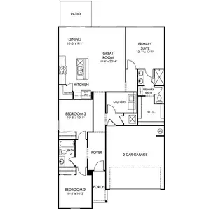New construction Single-Family house 10766 Lishwood Wy, Jacksonville, FL 32219 plan Archer - image