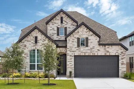 New construction Single-Family house 108 Ribera Dr, Liberty Hill, TX 78642 plan 512 - image
