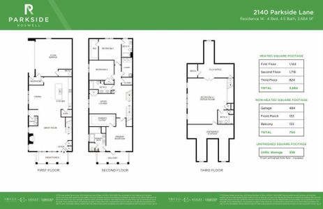 New construction Townhouse house 2140 Parkside Lane, Roswell, GA 30076 - photo 3 3