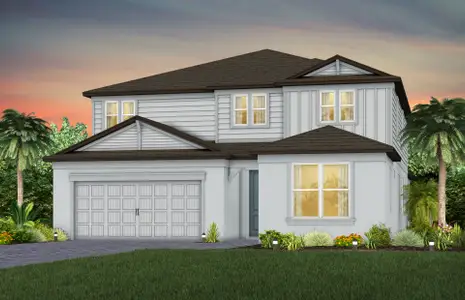 New construction Single-Family house 13722 Evergreen Valley Dr, Riverview, FL 33578 plan Serena - image