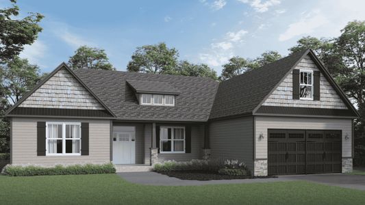 New construction Single-Family house 6012 Peregrine Ln, Greer, SC 29651 plan Bakersfield - image