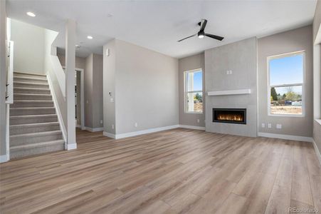 New construction Townhouse house 888 South Valentia Street, Unit 106, Bldg 14, Denver, CO 80247 C plan- photo 3 3