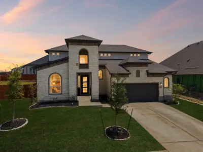 New construction Single-Family house 471 Diamondleaf Dr, Buda, TX 78610 plan Courtney - image
