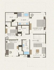 Pulte Homes, Lochridge floor plan