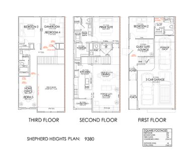 New construction Single-Family house 608 W Donovan St, Houston, TX 77091 plan 9380 - image