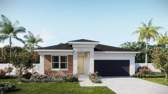New construction Single-Family house 1603 Pelican Post Pl, Loxahatchee, FL 33470 Daisy- photo 0