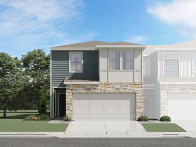 New construction Townhouse house 105 Cinnabar Ln, Unit 2, Kyle, TX 78640 null- photo 0