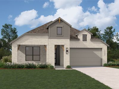 New construction Single-Family house 12030 Grassy Bend Dr, Mont Belvieu, TX 77523 plan Monet - image