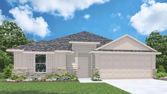 New construction Single-Family house 15747 Garden Ridge Dr, Montgomery, TX 77316 plan Zion - image