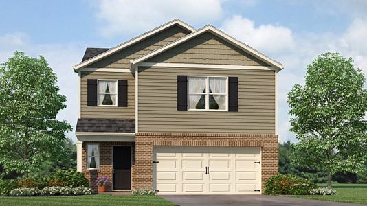 New construction Single-Family house 100 Glenrise Dr, Dallas, GA 30157 plan Darwin - image