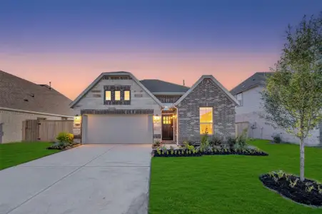 New construction Single-Family house 21927 Pecan Buff Dr, Waller, TX 77484 plan Fairbanks - image