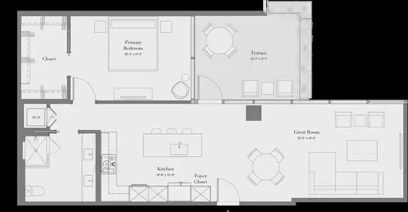 New construction Condo house 7230 E Mayo Blvd, Scottsdale, AZ 85255 plan 1B-07 - image