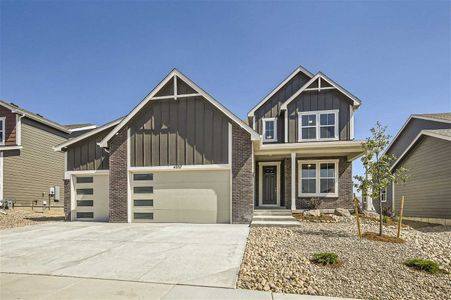 New construction Single-Family house 4337 Scenic Lane, Johnstown, CO 80534 Cedar- photo 0