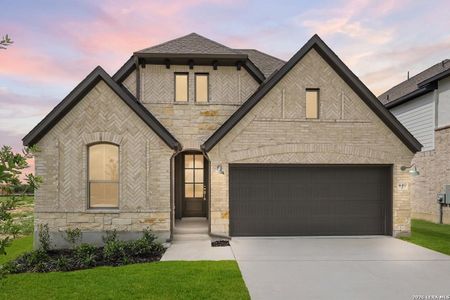 New construction Single-Family house 449 Desert Cactus, San Antonio, TX 78253 plan Yorktown - image