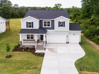 New construction Single-Family house 456 Barbour Farm Ln, Four Oaks, NC 27524 plan Shenandoah - image