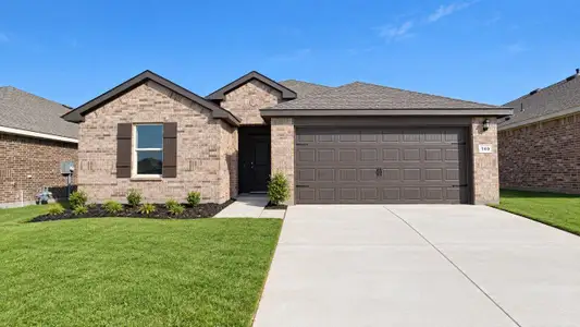 New construction Single-Family house 149 Tumbleweed Dr, Newark, TX 76071 plan Elgin - image