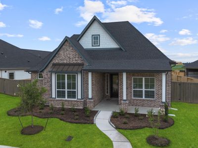 New construction Single-Family house 11810 Salty Bend Dr, Mont Belvieu, TX 77523 plan Palmer -50’Lot - image