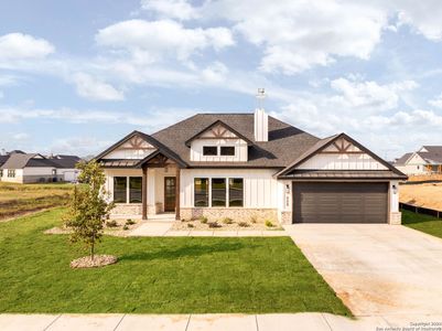 New construction Single-Family house 112 Bayberry Ct, La Vernia, TX 78121 - photo 0