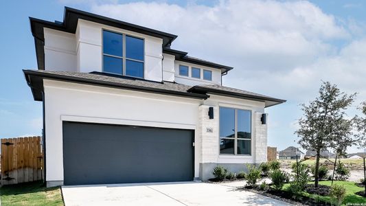 New construction Single-Family house 736 Athabaska Trl, New Braunfels, TX 78130 plan 2407E - image