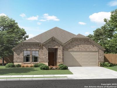 New construction Single-Family house 12723 Dinaric Alps, San Antonio, TX 78245 Henderson- photo 0