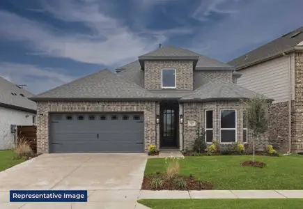 New construction Single-Family house 812 S Hidden Lakes Dr, DeSoto, TX 75115 plan Edgestone F - image