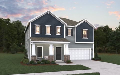 New construction Single-Family house 17 Torwood St, Fountain Inn, SC 29644 plan Wayfare - image