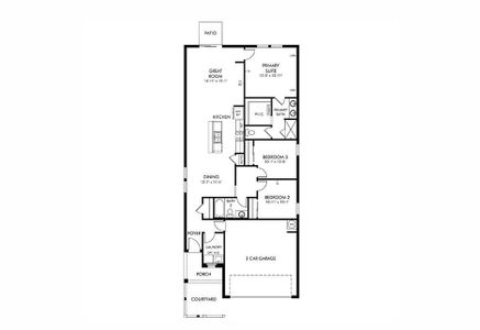 New construction Single-Family house 627 Pennywort St, Lake Alfred, FL 33850 plan Everglade - image