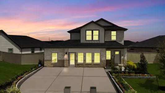New construction Single-Family house 3510 Grassland Dr, League City, TX 77573 plan HANNA - image