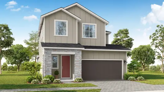 New construction Single-Family house 20750 Sugarloaf Mtn, Minneola, FL 34715 plan Hawthorne - image